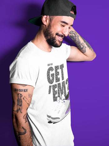 Jordan 3 Dark Iris Sneaker Match Tees Did You Get 'Em SNRT Sneaker Tees Jordan 3 Dark Iris SNRT Sneaker Release Tees Unisex Shirts