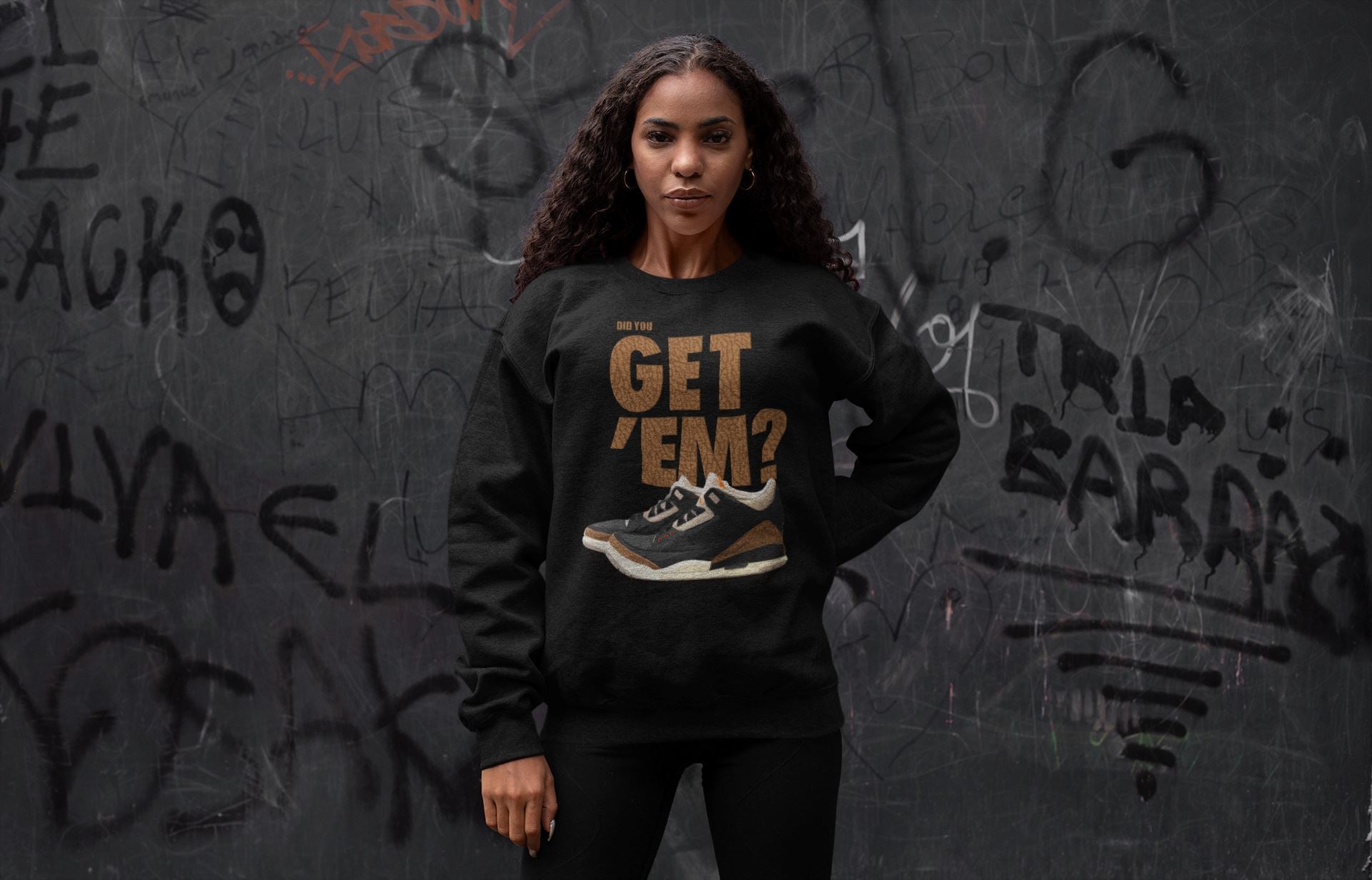 Jordan 3 Desert Elephant Sneaker Match Tees Did You Get 'Em SNRT Sneaker Tees Jordan 3 Desert Elephant SNRT Sneaker Release Tees Unisex Shirts