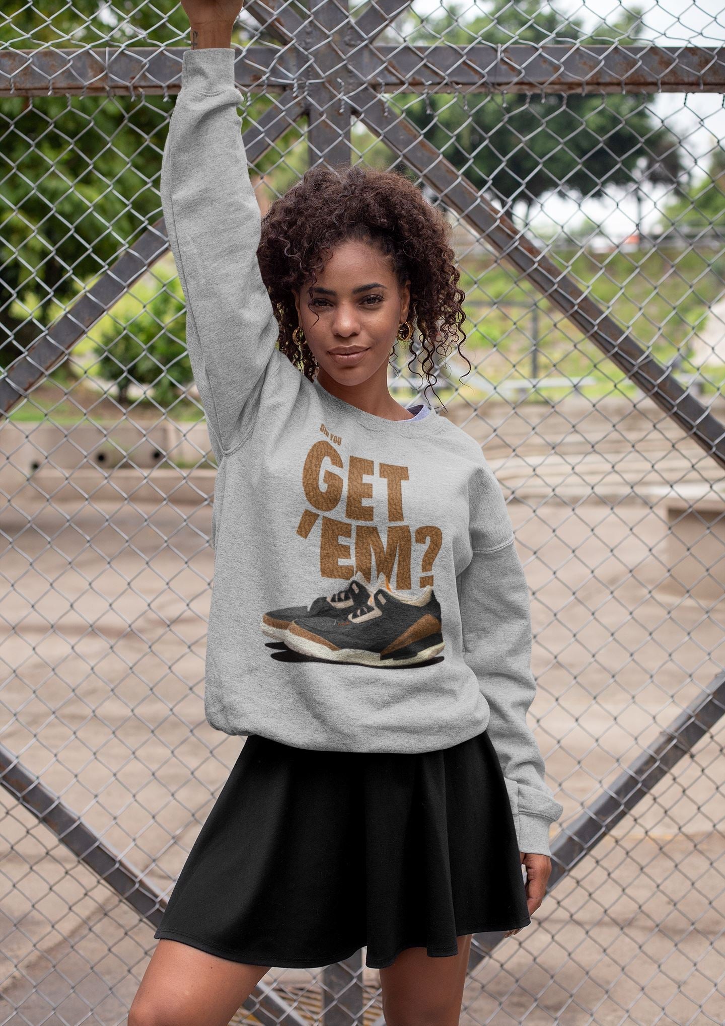 Jordan 3 Desert Elephant Sneaker Match Tees Did You Get 'Em SNRT Sneaker Tees Jordan 3 Desert Elephant SNRT Sneaker Release Tees Unisex Shirts