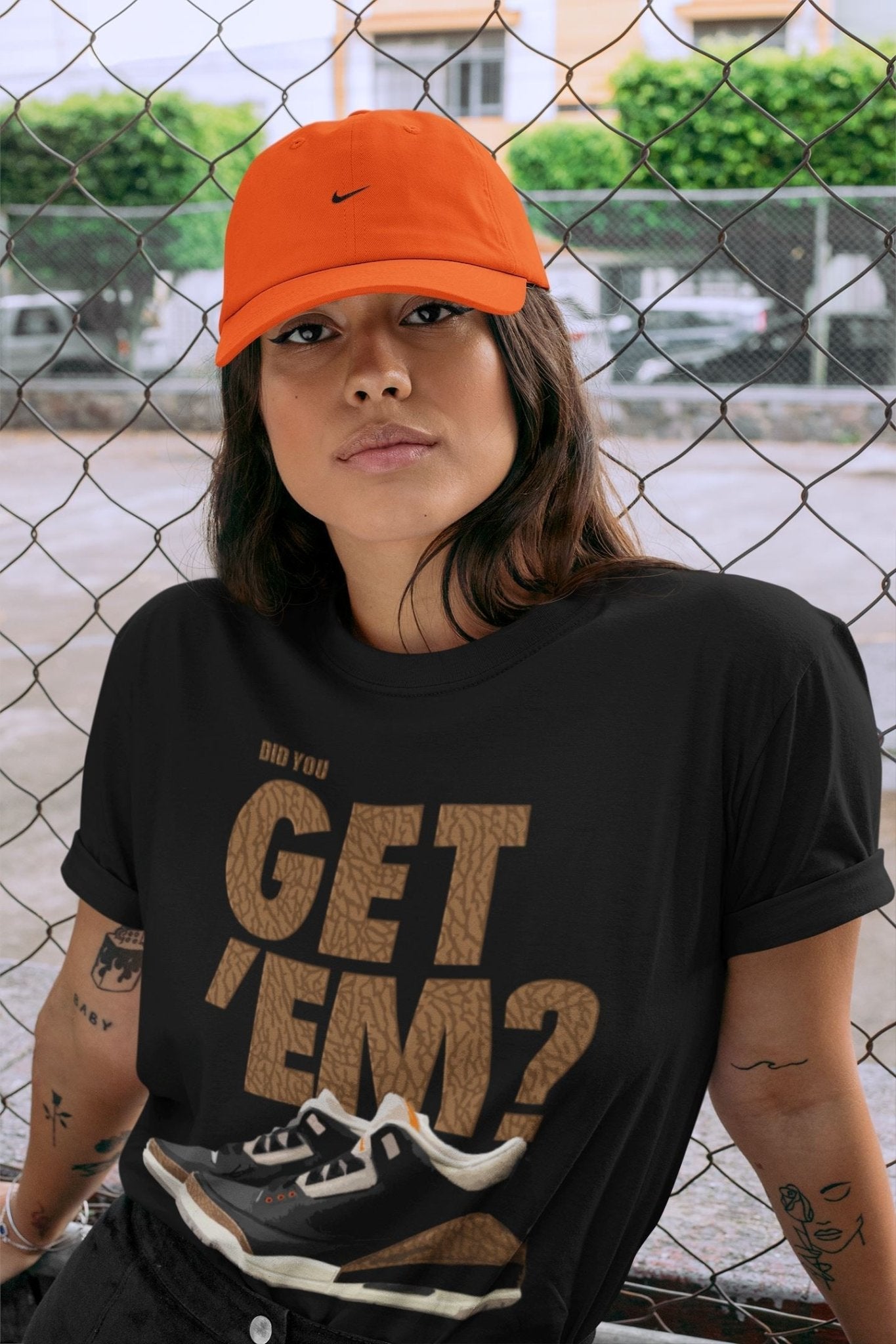 Jordan 3 Desert Elephant Sneaker Match Tees Did You Get 'Em SNRT Sneaker Tees Jordan 3 Desert Elephant SNRT Sneaker Release Tees Unisex Shirts
