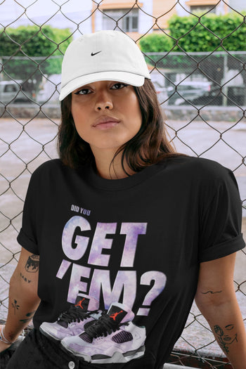 Jordan 4 Zen Master Sneaker Match Tees Did You Get Em SNRT Sneaker Tees Jordan 4 Zen Master SNRT Sneaker Release Tees Unisex Shirts