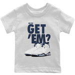 Jordan 6 Midnight Navy Sneaker Match Tees Did You Get 'Em SNRT Sneaker Tees Jordan 6 Midnight Navy SNRT Sneaker Release Tees Kids Shirts