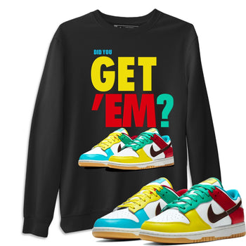 Dunk Free 99 White Sneaker Match Tees Did You Get Em SNRT Sneaker Tees Dunk Free 99 White SNRT Sneaker Release Tees Unisex Shirts