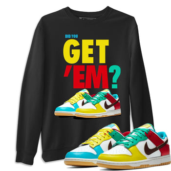 Dunk Free 99 White Sneaker Match Tees Did You Get Em SNRT Sneaker Tees Dunk Free 99 White SNRT Sneaker Release Tees Unisex Shirts