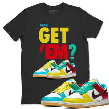 Dunk Free 99 White Sneaker Match Tees Did You Get Em SNRT Sneaker Tees Dunk Free 99 White SNRT Sneaker Release Tees Unisex Shirts