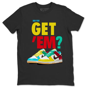 Dunk Free 99 White Sneaker Match Tees Did You Get Em SNRT Sneaker Tees Dunk Free 99 White SNRT Sneaker Release Tees Unisex Shirts