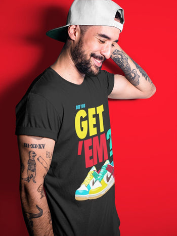 Dunk Free 99 White Sneaker Match Tees Did You Get Em SNRT Sneaker Tees Dunk Free 99 White SNRT Sneaker Release Tees Unisex Shirts