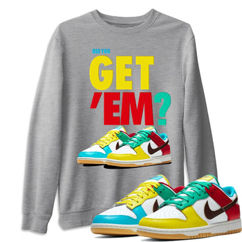 Dunk Free 99 White Sneaker Match Tees Did You Get Em SNRT Sneaker Tees Dunk Free 99 White SNRT Sneaker Release Tees Unisex Shirts