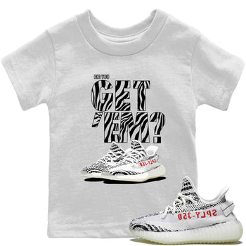 Adidas Yeezy Boost 350 Zebra Sneaker Match Tees Did You Get Em SNRT Sneaker Tees Adidas Yeezy Boost 350 Zebra SNRT Sneaker Release Tees Kids Shirts