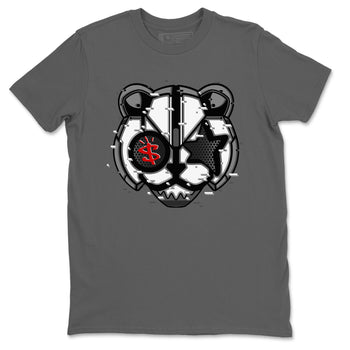 Air Jordan 13 Black Flint Sneaker Match Tees Digital Cat Face Sneaker Tees Air Jordan 13 Retro Black Flint Sneaker Release Tees Unisex Shirts Cool Grey 2