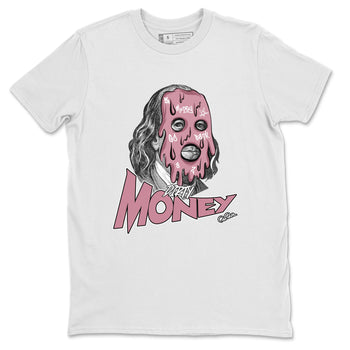 Air Jordan 1 Mauve shirt to match jordans Dirty Money sneaker tees AJ1Mauve SNRT Sneaker Release Tees Unisex White 2 T-Shirt