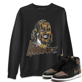 Air Jordan 1 Palomino shirt to match jordans Dirty Money sneaker tees AJ1 High Palomino SNRT Sneaker Release Tees Unisex Black 1 T-Shirt