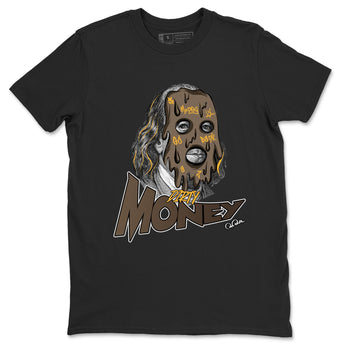 Air Jordan 1 Palomino shirt to match jordans Dirty Money sneaker tees AJ1 High Palomino SNRT Sneaker Release Tees Unisex Black 2 T-Shirt