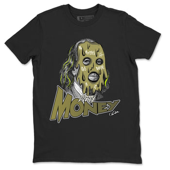 Air Jordan 1 Travis Scott Golf shirt to match jordans Dirty Money sneaker tees AJ1 lowTravis Scott Golf SNRT Sneaker Release Tees Unisex Black 2 T-Shirt