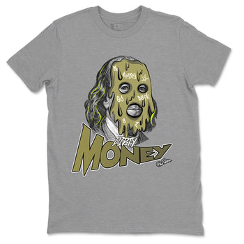 Air Jordan 1 Travis Scott Golf shirt to match jordans Dirty Money sneaker tees AJ1 lowTravis Scott Golf SNRT Sneaker Release Tees Unisex Heather Grey 2 T-Shirt