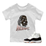 Air Jordan 11 Neapolitan shirt to match jordans Dirty Money sneaker tees AJ11 Neapolitan SNRT Sneaker Release Tees Baby Toddler White 1 T-Shirt