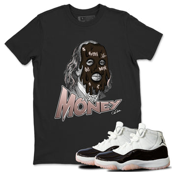 Air Jordan 11 Neapolitan shirt to match jordans Dirty Money sneaker tees AJ11 Neapolitan SNRT Sneaker Release Tees Unisex Black 1 T-Shirt