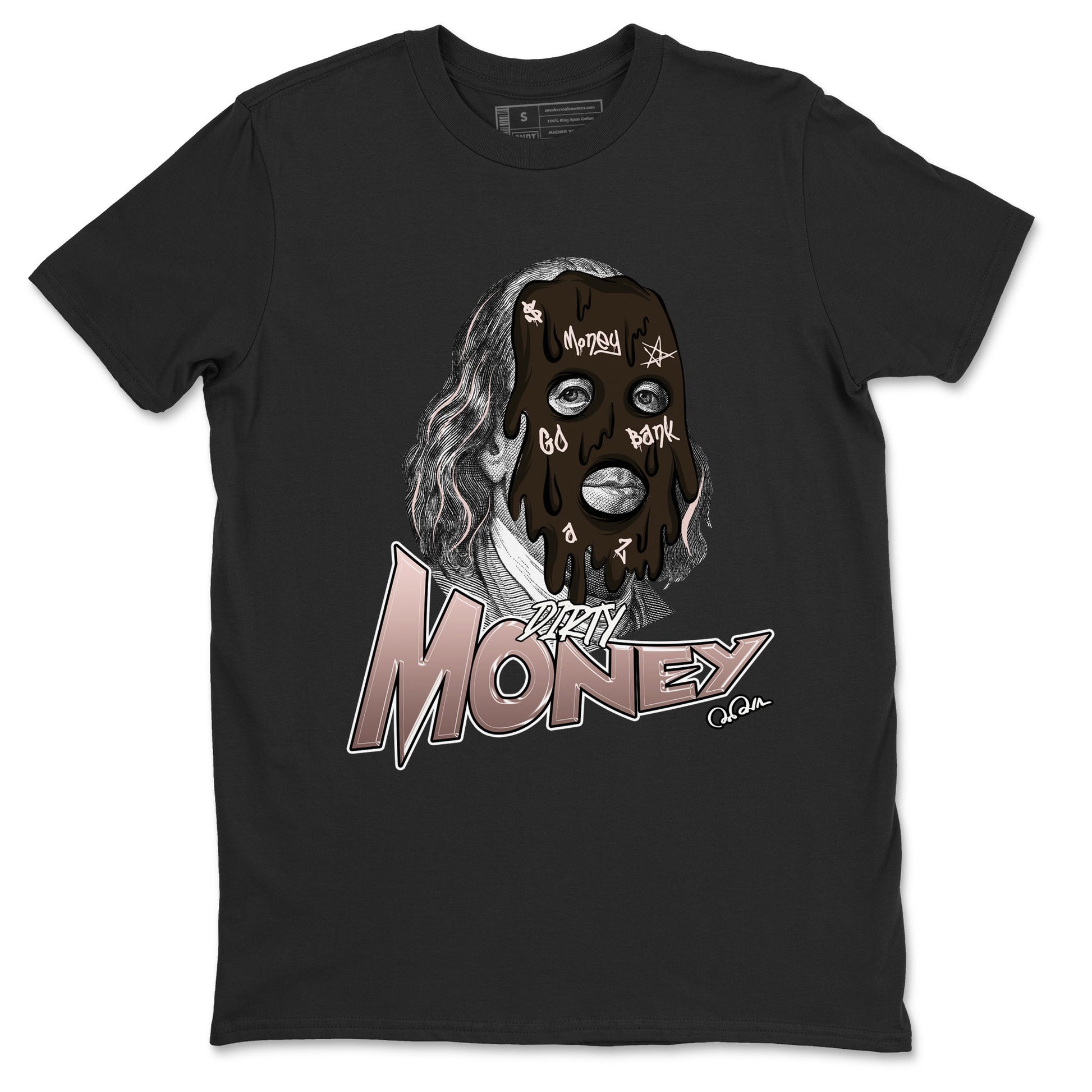 Air Jordan 11 Neapolitan shirt to match jordans Dirty Money sneaker tees AJ11 Neapolitan SNRT Sneaker Release Tees Unisex Black 2 T-Shirt