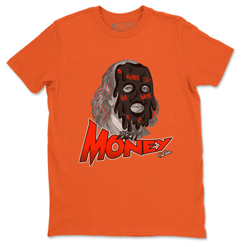 Air Jordan 12 Brilliant Orange Sneaker Match Tees Dirty Money Sneaker Tees AJ12 Brilliant Orange Sneaker Release Tees Unisex Shirts Orange 2