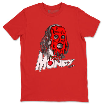 Air Jordan 12 Cherry Sneaker Match Tees Dirty Money Sneaker Tees AJ12 Cherry Sneaker Release Tees Unisex Shirts Red 2