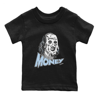 Air Jordan 13 Blue Grey shirt to match jordans Dirty Money sneaker tees AJ13 Blue Grey SNRT sneaker release tees baby toddler Black 2 cotton Shirt
