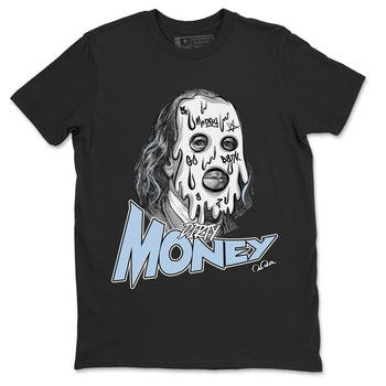 Air Jordan 13 Blue Grey shirt to match jordans Dirty Money sneaker tees AJ13 Blue Grey SNRT Sneaker Release Tees unisex cotton Black 2 crew neck shirt