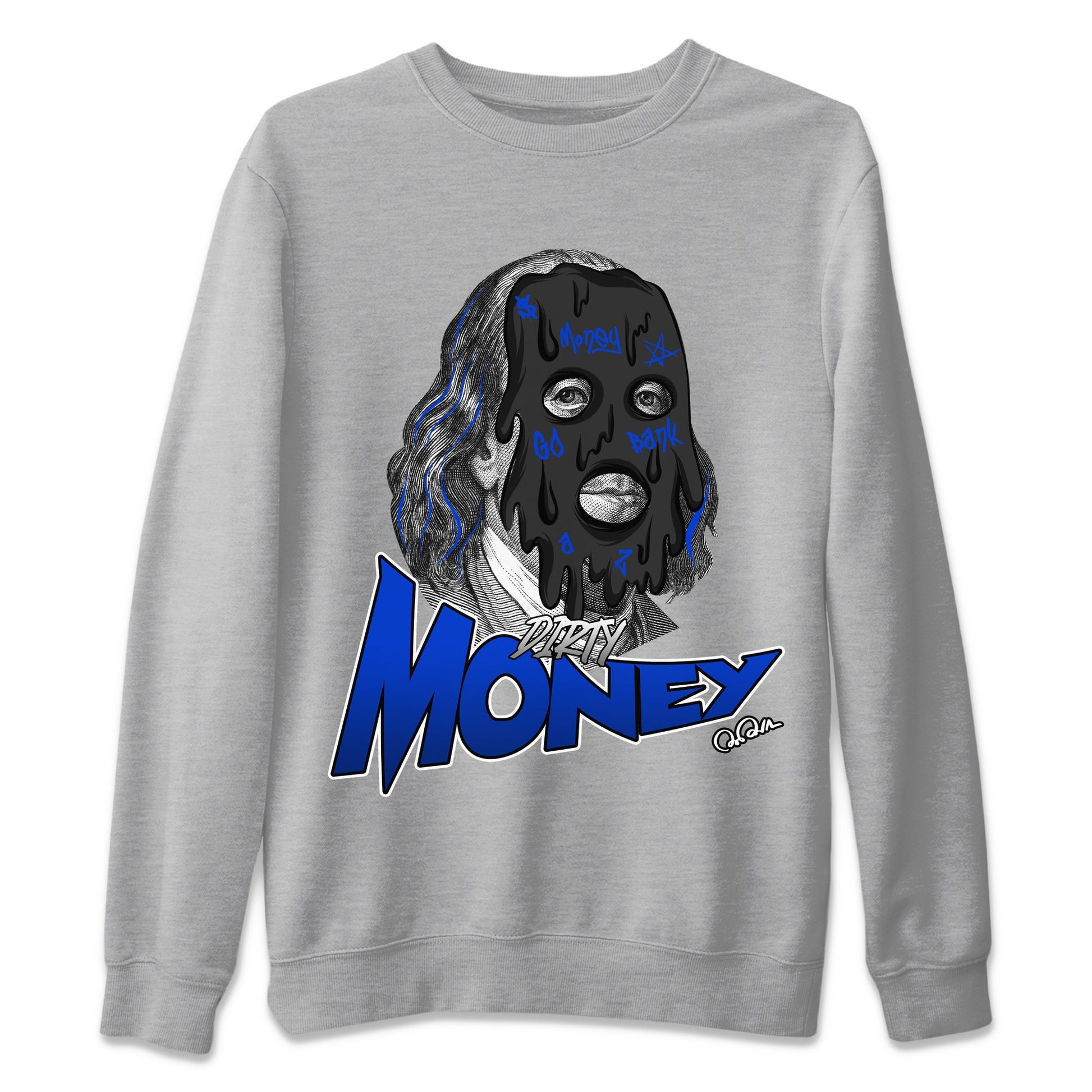 Air Jordan 14 Laney Sneaker Match Tees Dirty Money Sneaker Tees AJ14 Laney Sneaker Release Tees Unisex Shirts Heather Grey 2