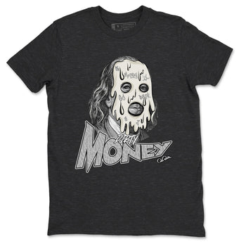 3s Ivory shirt to match jordans Dirty Money sneaker tees Air Jordan 3 Ivory SNRT Sneaker Release Tees unisex cotton Charcoal Heather 2 crew neck shirt