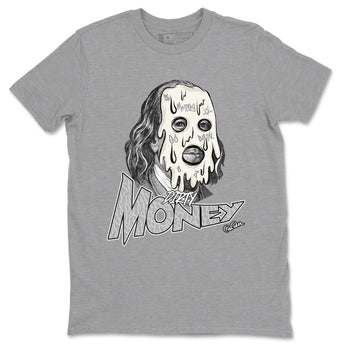 3s Ivory shirt to match jordans Dirty Money sneaker tees Air Jordan 3 Ivory SNRT Sneaker Release Tees unisex cotton Heather Grey 2 crew neck shirt