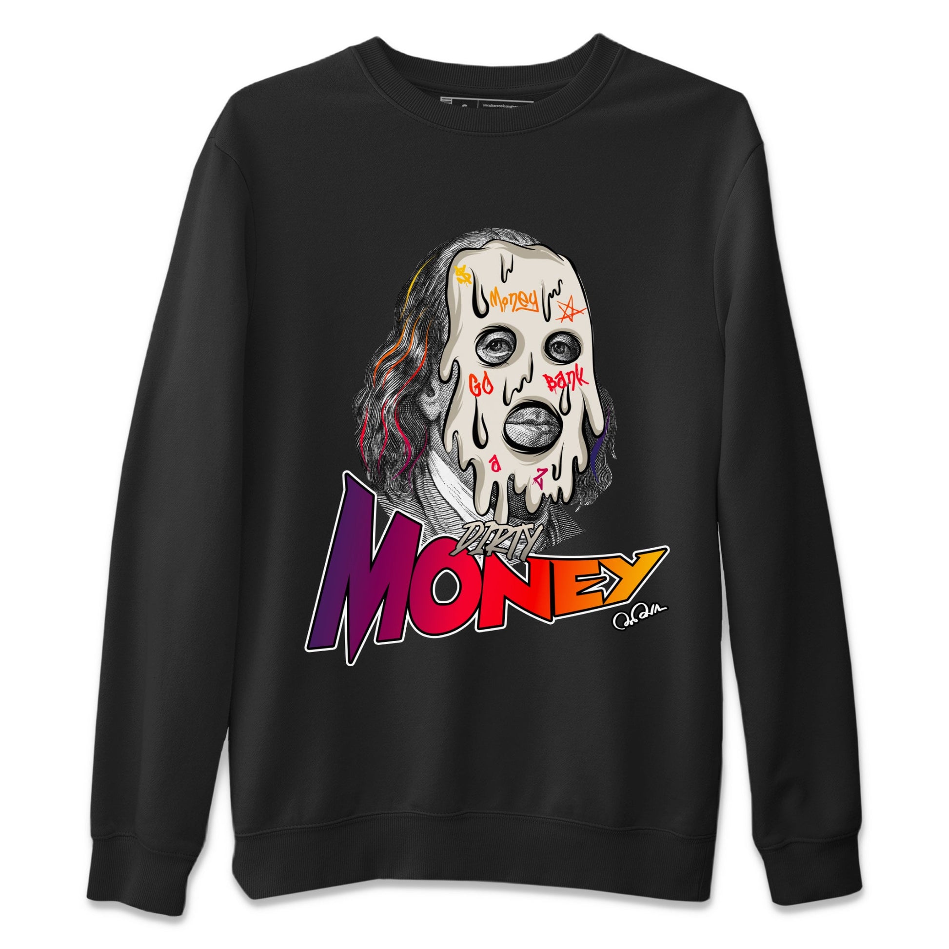 Air Jordan 3 J Balvin shirt to match jordans Dirty Money sneaker tees AJ3 Balvin  SNRT Sneaker Release Tees LGBTQ Gay Pride T-Shirt Unisex Black 2 T-Shirt