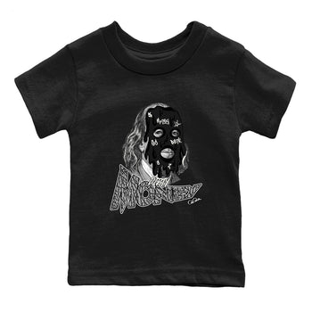 Air Jordan 3 Off Noir shirt to match jordans Dirty Money sneaker tees AJ3 Off Noir SNRT Sneaker Release Tees Baby Toddler Black 2 T-Shirt