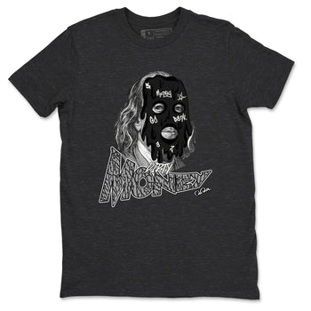 Air Jordan 3 Off Noir shirt to match jordans Dirty Money sneaker tees AJ3 Off Noir SNRT Sneaker Release Tees Unisex Charcoal Heather 2 T-Shirt