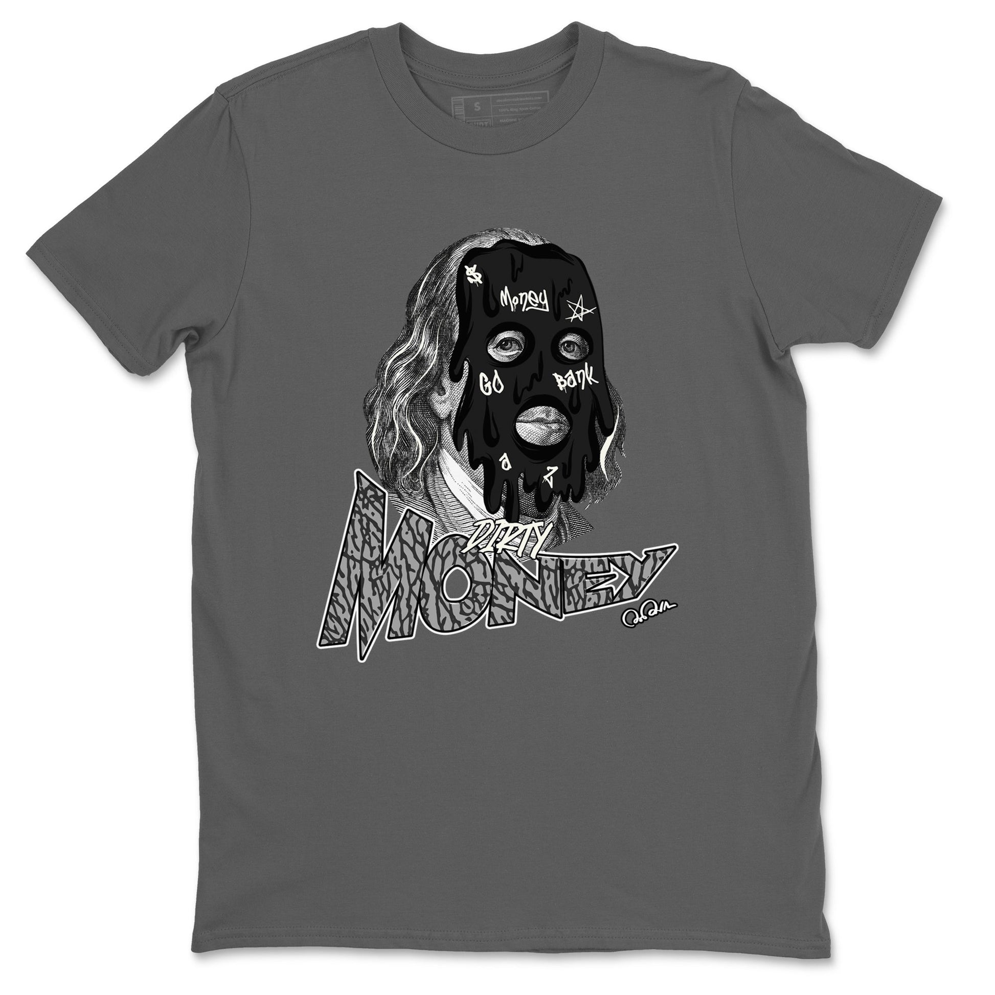 Air Jordan 3 Off Noir shirt to match jordans Dirty Money sneaker tees AJ3 Off Noir SNRT Sneaker Release Tees Unisex Cool Grey 2 T-Shirt