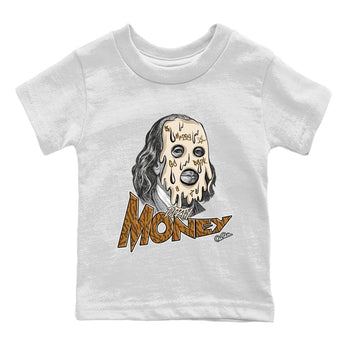 Air Jordan 3 Palomino Sneaker Match Tees Dirty Money Sneaker Tees AJ3 Palomino Sneaker Release Tees Kids Shirts White 2