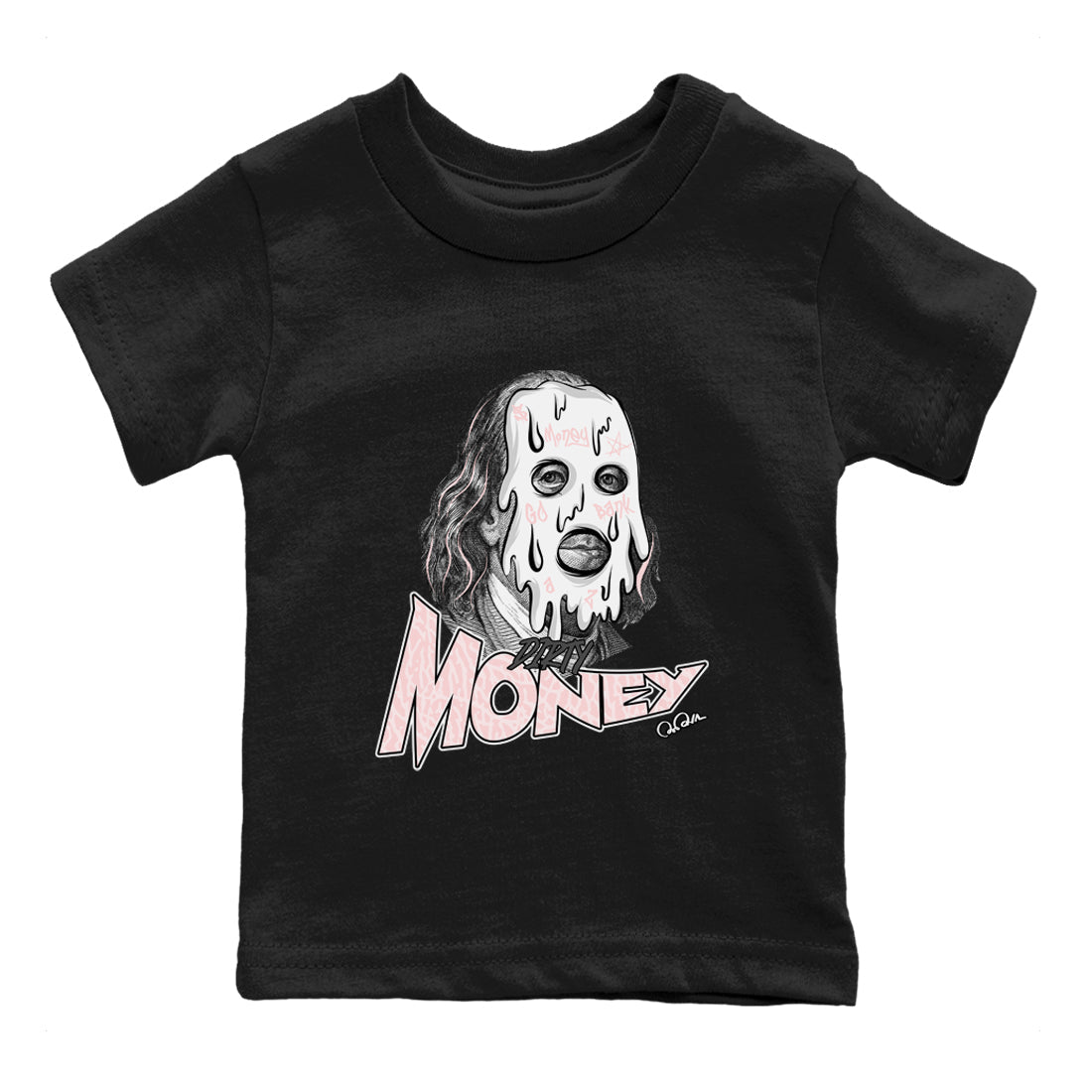 Air Jordan 3 GS Vintage Floral shirt to match jordans Dirty Money sneaker tees Air Jordan 3 Vintage Floral SNRT sneaker release tees baby toddler Black 2 cotton Shirt