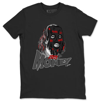 4s Bred Reimagined shirt to match jordans Dirty Money sneaker tees Air Jordan 4 Bred Reimagined SNRT Sneaker Release Tees Unisex Black 2 T-Shirt
