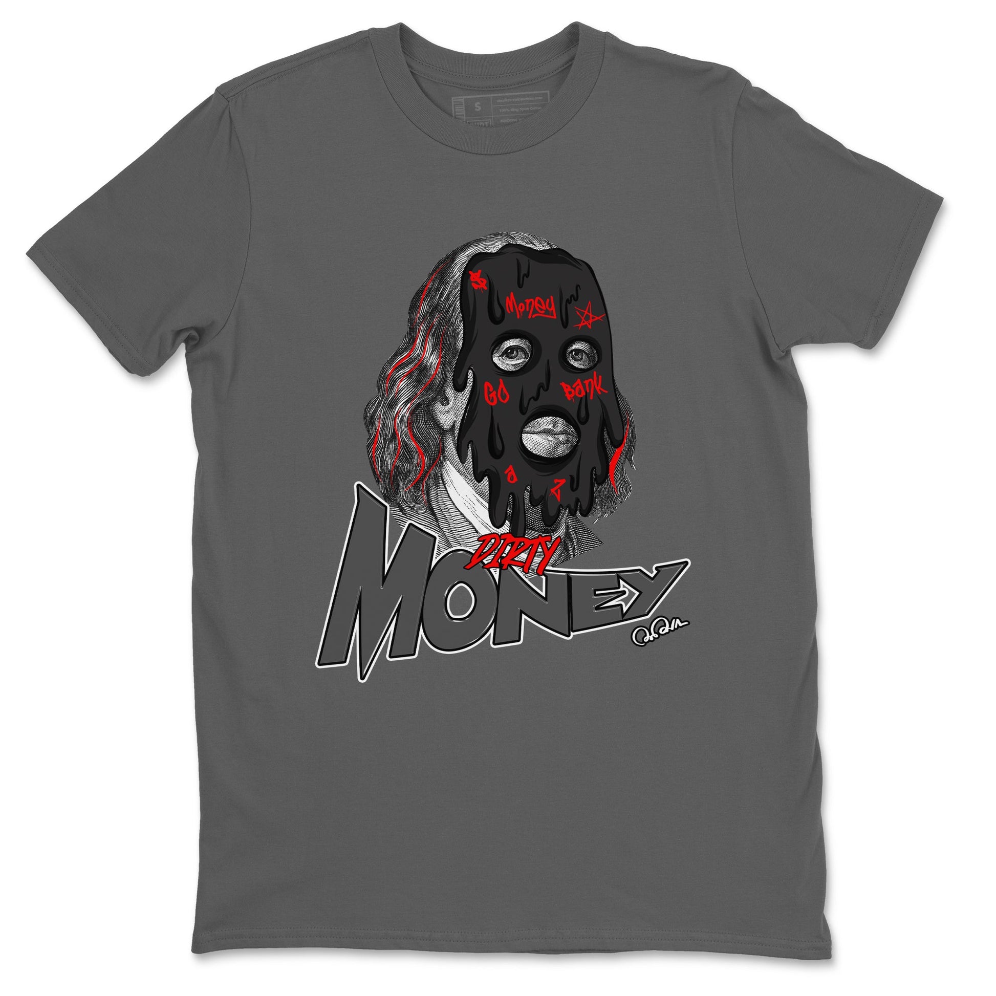 4s Bred Reimagined shirt to match jordans Dirty Money sneaker tees Air Jordan 4 Bred Reimagined SNRT Sneaker Release Tees Unisex Cool Grey 2 T-Shirt