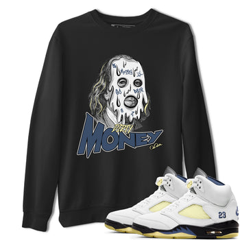 Air Jordan 5 A Ma Maniere x Photon Dust shirt to match jordans Dirty Money sneaker tees Jordan 5 A Ma Maniere "Dawn" SNRT Sneaker Release Tees Unisex Black 1 T-Shirt