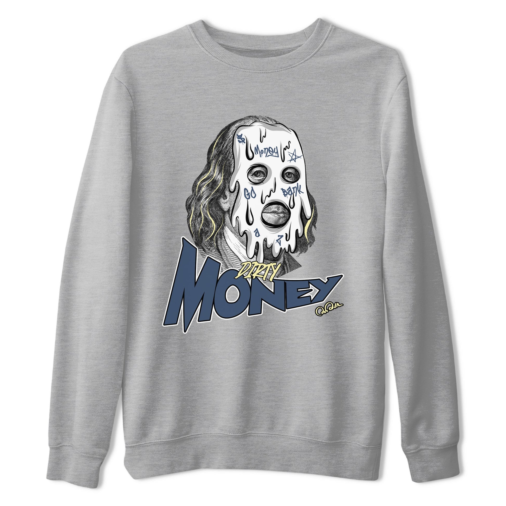 Air Jordan 5 A Ma Maniere x Photon Dust shirt to match jordans Dirty Money sneaker tees Jordan 5 A Ma Maniere "Dawn" SNRT Sneaker Release Tees Unisex Heather Grey 2 T-Shirt
