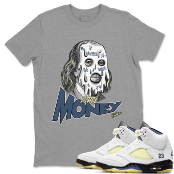 Air Jordan 5 A Ma Maniere x Photon Dust shirt to match jordans Dirty Money sneaker tees Jordan 5 A Ma Maniere "Dawn" SNRT Sneaker Release Tees Unisex Heather Grey 1 T-Shirt