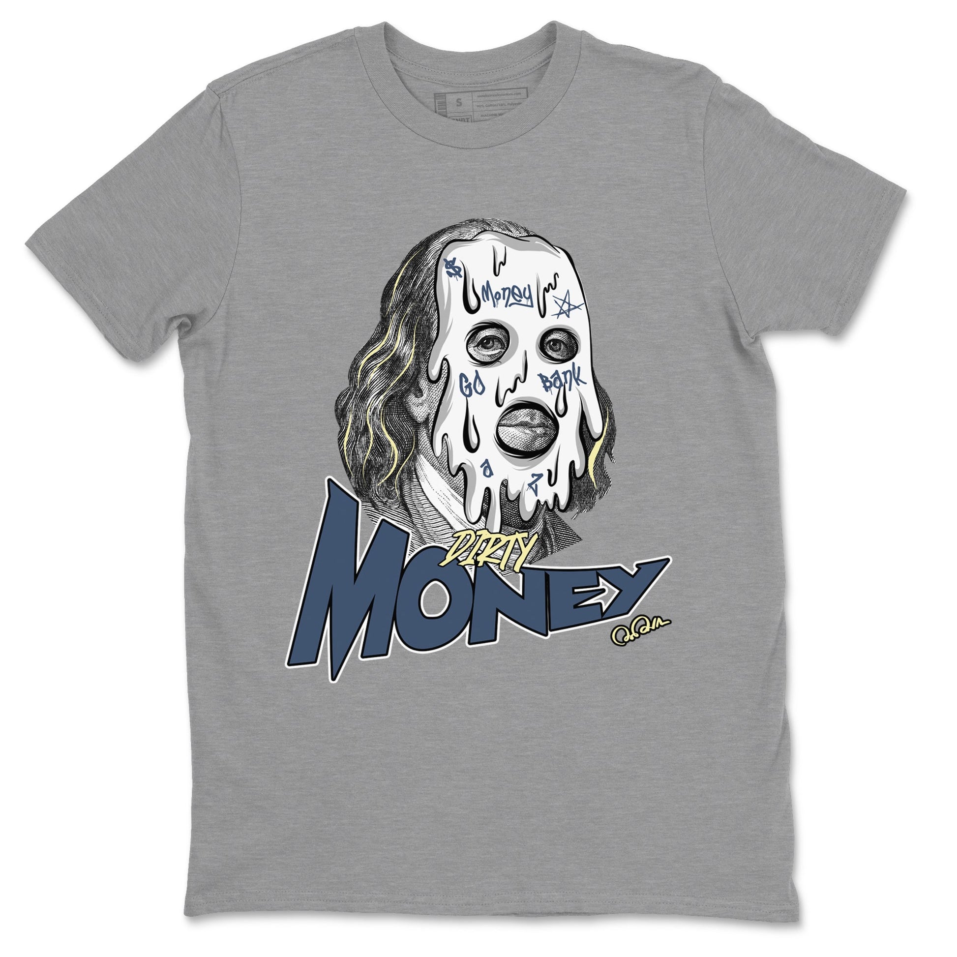 Air Jordan 5 A Ma Maniere x Photon Dust shirt to match jordans Dirty Money sneaker tees Jordan 5 A Ma Maniere "Dawn" SNRT Sneaker Release Tees Unisex Heather Grey 2 T-Shirt