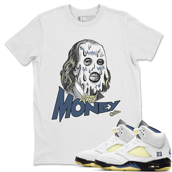 Air Jordan 5 A Ma Maniere x Photon Dust shirt to match jordans Dirty Money sneaker tees Jordan 5 A Ma Maniere "Dawn" SNRT Sneaker Release Tees Unisex White 1 T-Shirt