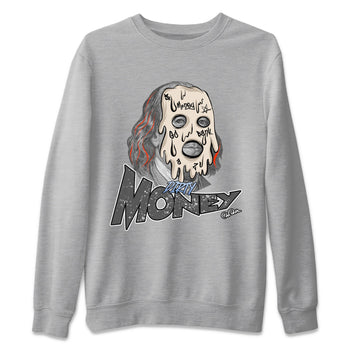 Air Jordan 5 Craft Sneaker Match Tees Dirty Money Sneaker Tees AJ5 SE Craft Sneaker Release Tees Unisex Shirts Heather Grey 2