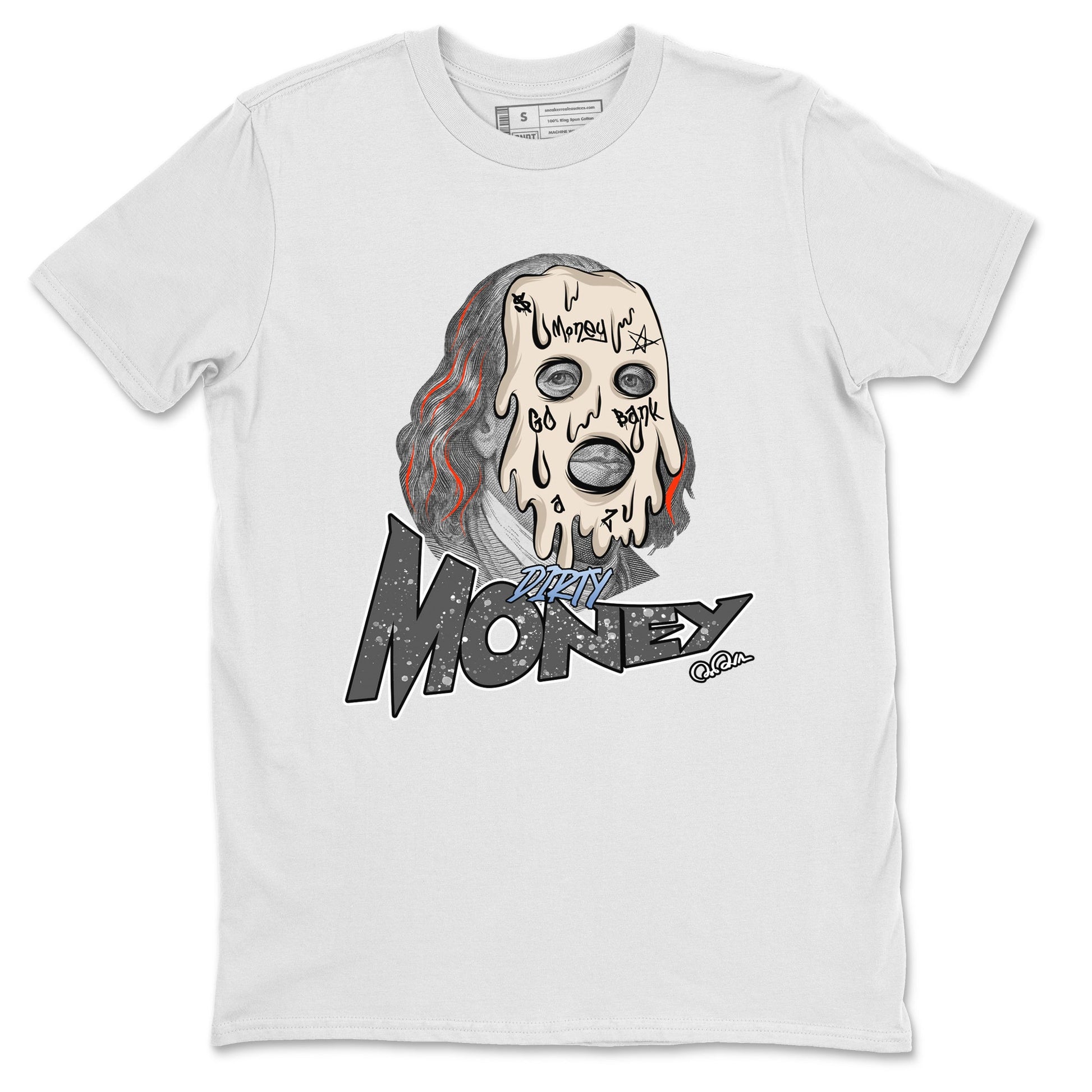Air Jordan 5 Craft Sneaker Match Tees Dirty Money Sneaker Tees AJ5 SE Craft Sneaker Release Tees Unisex Shirts White 2
