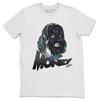 Air Jordan 6 Aqua Sneaker Match Tees Dirty Money Sneaker Tees AJ6 Aqua Sneaker Release Tees Unisex Shirts White 2