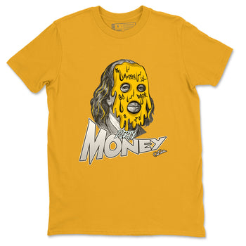 Air Jordan 6 Yellow Ochre shirt to match jordans Dirty Money sneaker tees AJ6 Yellow Ochre SNRT Sneaker Release Tees Unisex Gold 2 T-Shirt