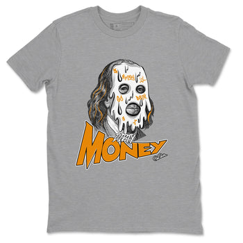 Dunk Dark Curry shirt to match jordans Dirty Money sneaker tees AJ1 Low Dark Curry SNRT Sneaker Release Tees unisex cotton Heather Grey 2 crew neck shirt