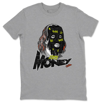 Dunk Mid Premium shirt to match jordans Dirty Money sneaker tees halloween horror nights Nike Dunk Halloween SNRT Sneaker Release Tees Unisex Heather Grey 2 T-Shirt