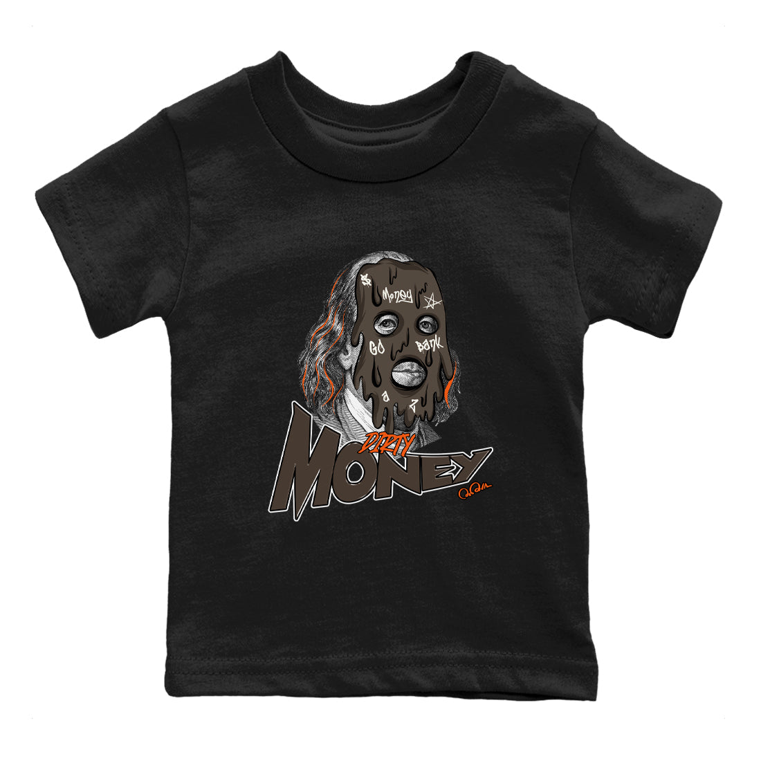 Dunk Red Panda shirt to match jordans Dirty Money sneaker tees Nike Dunk LowRed Panda SNRT Sneaker Release Tees Baby Toddler Black 2 T-Shirt
