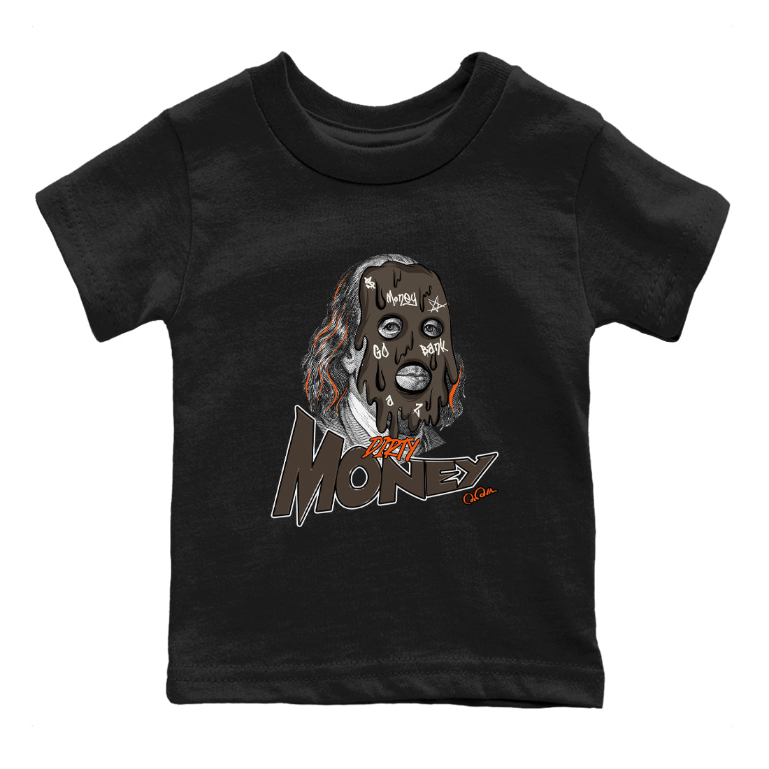Dunk Red Panda shirt to match jordans Dirty Money sneaker tees Nike Dunk LowRed Panda SNRT Sneaker Release Tees Baby Toddler Black 2 T-Shirt
